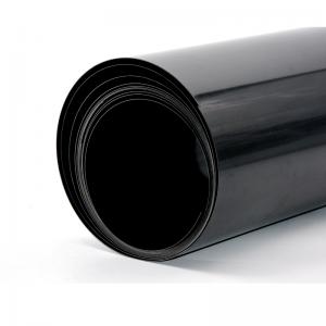 堅い黒い色のお尻psプラスチックシート1 mmの高衝撃ポリスチレンシート