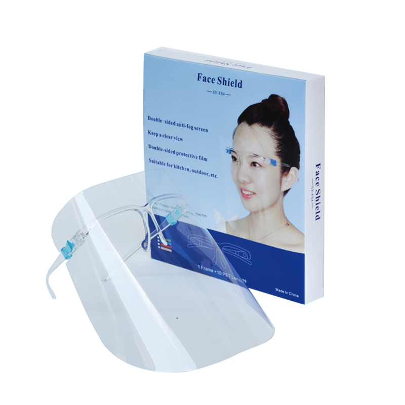 プラスチック透明プロテクターアンチスプラッシュフル顔面保護メガネフェイスガードシールド
